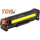 Topjet Generic Replacement Toner Cartridge For Hp 128A -Ce322A - Page Yield: 1300 Pages With 5% Coverage For Use With Colour Laserjet Cm1415 Cm1415Fn Cm1415Fnw Cp1525Nw -Yellow