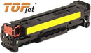 Topjet Generic Replacement Toner Cartridge For Hp 128A -Ce322A - Page Yield: 1300 Pages With 5% Coverage For Use With Colour Laserjet Cm1415 Cm1415Fn Cm1415Fnw Cp1525Nw -Yellow