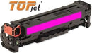 Topjet Generic Replacement Toner Cartridge For Hp 128A -Ce323A - Page Yield: 1300 Pages With 5% Coverage For Use With Colour Laserjet Cm1415 Cm1415Fn Cm1415Fnw Cp1525Nw - Magenta