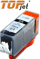 Topjet Generic Replacement Ink Cartridge For Canon Pgi-520Bk - Page Yield 300 Pages With 5% Coverage For Canon-Pixma-Ip-4700 Ip-4600 Ip-4600X Mp-540 Mp-620 Mp-630 Mp-980 Mx-860 Ip-3600 Mp-550 Mp-560 Mp-640 Mp-990 Mx-870 Mx-876 - Black