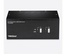 TrendNet 2-Port Dual Monitor DisplayPort KVM Switch 6 months Limited Warranty