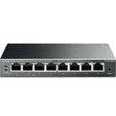 TP-Link 8-Port Gigabit Easy Smart Switch with 4-Port PoE 1 year Limited Warranty