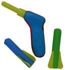 Sceedo Tevo Pop Shotz Toy Foam Rocket Dart Gun- Easy For Kids To Squeeze Front Load Design Shoots Foam Rocket Darts Over 10 Metres Fun For Kids 4 And Up Includes Two Rocket Darts Per Pack Colour May Vary