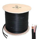 Securnix Siamese Coax cable RG59 + Power Cable 300m Wooden Drum CCA
