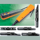 Goldtool 5 in 1 Impact Punch Down Tool with Multiple Insertion Blade Heads -For Ericsson Krone Siemens Lucent Huawei and Carry Pouch 1 year warranty