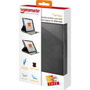 Promate Tempo Protective Leather Case with Multi-level Stand Support for iPad mini-Black 1 Year Warranty