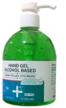 Casey TI Techn 500ml Apple Green Hand Sanitiser in Pump Spray Bottle-75% Alcohol Hydrogen Peroxide Glycerine Green Liquid - Rapidly Evaporates From Hands Leaving A Nice Green Apple Scent. Kills A Wide Range Of Bacteria And Viruses Including The (H1n1) Swi