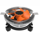 Unique Thermal Cooling Processor Heatsink And Fan- Aluminium Radial Heat Sink With 80Mm Fan 2000 Rpm Fan Speed Hydro Bearings 3 Pin Connection Provides Up To 65W Cooling Power Easy Installation With Push Pins Designed To Work On Lga1156 Lga1155 Lga1151 Lg