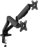 Unimount Spring-Assisted Dual Arm Monitor Mount makes everyday work more comfortable and organised. Its smooth spring-assisted mechanism allows easy height and angle adjustment while the free-tilting design helps reduce neck and eye strain. Built-in cable