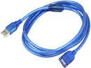 UniQue USB Extension Cable - 5 Meter Male To Female Cable High-Quality Construction Reliable Data Transfer Durable Connectors Connects To USB Peripherals Such As Printers Keyboards Mice And External Hard Drives Works With All USB-Enabled Devices 3 Months