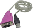 UniQue USB 2.0 To RS232 Serial 1m Cable Limited Lifetime Warranty