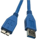 Zatech Usb 3.0 A To Micro-B Cable – 1.5M Fast 4.8Gbps Transfer Sync Charge Ideal For Hdds Printers Some Smartphones Blue Lifetime Warranty.