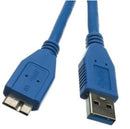 Zatech Usb 3.0 A To Micro-B Cable – 1.5M Fast 4.8Gbps Transfer Sync Charge Ideal For Hdds Printers Some Smartphones Blue Lifetime Warranty.