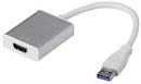 UniQue USB 3.0 To HDMI Adapter Cable - Black Limited Lifetime Warranty