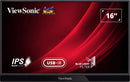 Viewsonic Vg1655 15.6 Inch Fhd Usb Portable Monitor - Resolution: Full Hd (1920 X 1080 @ 60 Hz) Contrast Ratio: 800:1 Dynamic Contrast Ratio: 50M:1 Response Time: 6.5Ms Gtg Aspect Ratio: 16:9 Brightness: 250 Cd M² Refresh Rate: 60Hz Connectivity: Usb 3.2