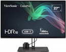 Viewsonic Vp2786-4K 27 Inch Colorpro 4K Uhd Ips Monitor With Colorpro Wheel True 10-Bit Colour - Resolution: Ultra Hd (3840 X 2160) Contrast Ratio: 1300:1 Dynamic Contrast Ratio: 20M:1 Aspect Ratio: 16:9 Brightness: 350 Cd M² Connectivity: 2X Hdmi 1.4 1X