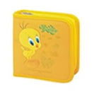 Tweety 40 CD Wallet Colour::YELLOW