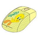 Tweety Optical Usb Mouse Colour: Green Yellow 3 Months Warranty