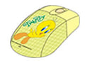 Tweety Optical Usb Mouse Colour: Green Yellow 3 Months Warranty