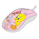 Tweety Optical USB Mouse Colour: Pink 3 Months warranty