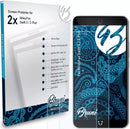 WileyFox Swift 2 Plus Screen Protector - Anti-Scratch Anti-Fingerprint Anti air bubbles Washable Reusable Transparent