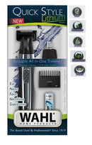 Wahl All in One Quick Style Lithium Trimmer- Wet and Dry All-In-One Trimmer For Ear Nose Face Neckline And Sideburns 4 Position Guide Rotary Head Fast Easy Precise and Hygienic 1-Year Warranty