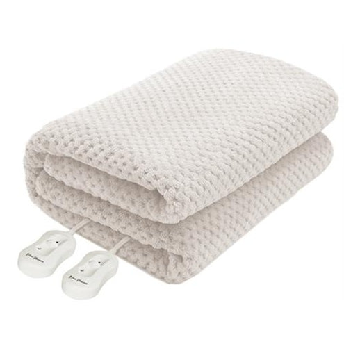 Pure Pleasure King Fullfit Coral Fleece Electric Blanket - 183cm x 205cm 1 year warranty