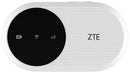 The ZTE U10 Portable Wi-Fi 6 Router offers high-speed internet access with speeds up to 287Mbps connecting up to 32 devices simultaneously. Its 2000mAh battery provides up to 8 hours of continuous use while the unlocked design allows compatibility with an