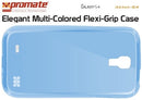 Promate Akton-S4 Elegant Multi-Colored Flexi-Grip Case for Samsung Galaxy S4-Blue 1 Year Warranty