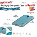 Promate Akton S5 Multi-colored flexi-grip designed Protective Shell Case for Samsung Galaxy S5 Colour:Blue 1 Year Warranty