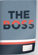 Marlin A4 The Boss Precut Book Covers 5PK - High Quality Durable Plastic Trendy The Boss Designs Saves Time with Uni-Cover System Ideal For A4 Size Documents