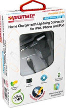 Promate Chargmate LT-EU Multifunction Lightning Home Charger For Ipad Iphone And Ipod Eu Standard. 1 Year Warranty