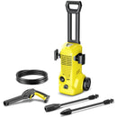 Karcher K2 Premium VPS Pressure Washer - 220 - 240 V / 50 - 60 Hz Power Supply Max. 110 bar / 11 MPa Pressure Max. 360 l/h Flow rate Max. 40 °C Inlet Temperature 1.4 kW Connected load 5m Power cable High pressure gun Dirt blaster High pressure hose Integr