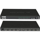 UniQue HDTV Splitter - 8 Port HDMI Splitter Display Devices Simultaneously 4K X 2K Ultra HD Up To 4K 60Hz Output Support 3D Content 8dB Receiver To Compensate For Longer Length 3dB Driver Pre-Emphasis To Compensate To PCB Loses HDMI v1.4 and HDCP 1.2 Prot