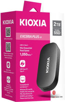 Kioxia Exceria Plus G2 Portable SSD Series, USB 3.2 Gen2 2000gb