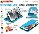 Promate Folio S5 Bookcover with inside card pocket Colour: Blue 1 Year Warranty