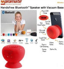 Promate Globo -2 Portable Bluetooth® 3.0 Speaker with suction stand Colour:Red 1 Year Warranty