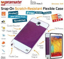 Promate Grosso-N3 Snap-On Scratch-Resistant Flexible Case for Samsung Galaxy Note 3 1 Year Warranty