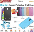 Promate Gshell S5 Ultra-thin Colored Protective Shell Case for Samsung Galaxy S5 Colour:Black 1 Year Warranty