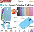 Promate Gshell S5 Ultra-thin Colored Protective Shell Case for Samsung Galaxy S5 Colour:Blue 1 Year Warranty