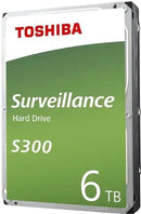 Toshiba S300 3.5-Inch 6Tb Sata Iii Surveillance Internal Hard Drive - 6Tb Capacity Sata 6.0 Gb S Ensuring Fast Data Transfers 7200 Rpm 256Mb Buffer Built For 24 7 Operation