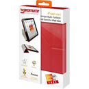 Promate iFold mini-UniQue Multi-Foldable Cover Case and Stand for iPad Mini-Maroon 1 Year Warranty