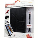 Promate Ifold.Air Multi-Foldable Case Stand Stylus and Screen Protector for iPad Air Black 1 Year Warranty