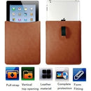 Promate iSlim.3 iPad protective easy pull shamwa leather case Sleek design with vertical top openingIntegrated pull strap for easy device removalMicro-suede inner lining layout for complete protectionColour: 1 Year Warranty