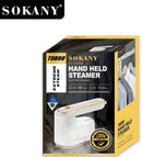 The Portable 1200W Handheld Steamer delivers powerful on-the-go fabric care with its compact design. Equipped with a 125mL water tank and a rapid-heating 1200W motor