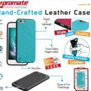 Promate Lanko-i6 Leather Flexible Snap-on Case - Black 1 Year Warranty
