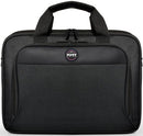 Port Hanoi II Laptop Bag - 17.3 Inches Reinforced Compartment For Shock Computer Large Front Pocket With Accessories Organizer Compact And Lightweight Design Adjustable And Removable Transport Strap Trolley Strap For Suitcase Handle 2 Years Warranty