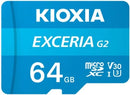 Kioxia 64gb Micro SDHC - UHS-1 Read 100MB/s CL10