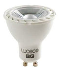 Luceco GU10 5W - Warm White - Dimmable LED (Eco) - 370 Lumens - 25000hrs 85% energy saving versus halogen 10 times lifetime versus halogen Will retrofit any current GU10 Halogen lamp Using the latest LED technology 1 year warranty