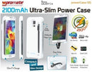 Promate Powercase S5 2100mAh Ultra-Slim Power Case For Samsung Galaxy S5 Colour: White 1 Year Warranty